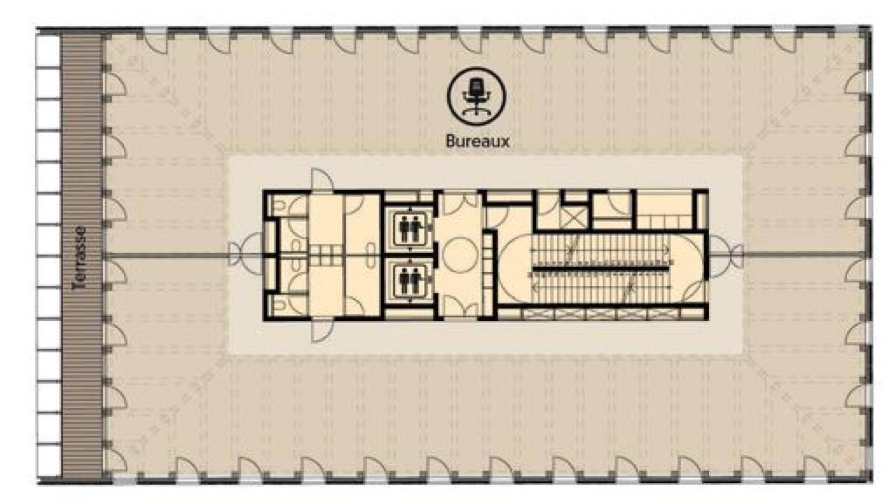 Bureau Villeurbanne 1165m² Location bureau Villeurbanne Rhône OLBUR2110499 8